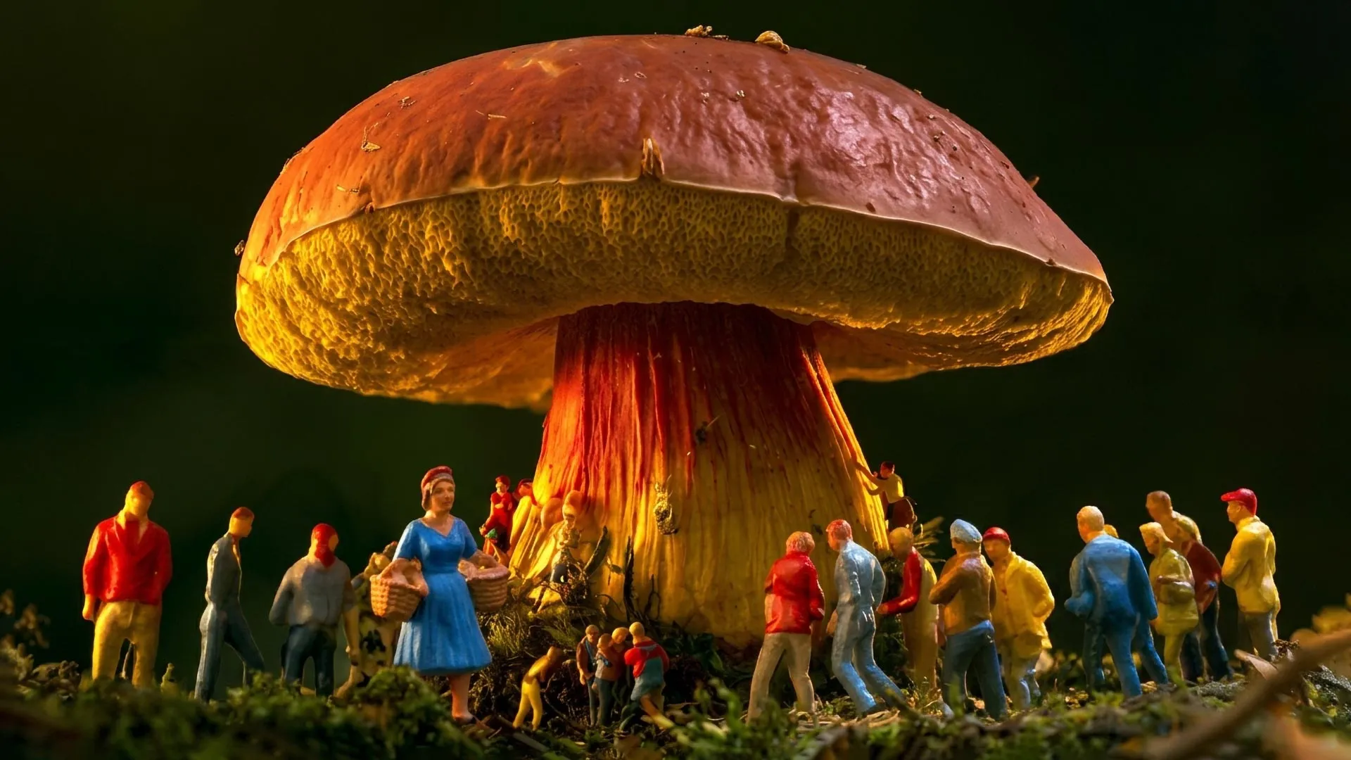 This mysterious mushroom makes people see hundreds of tiny humans