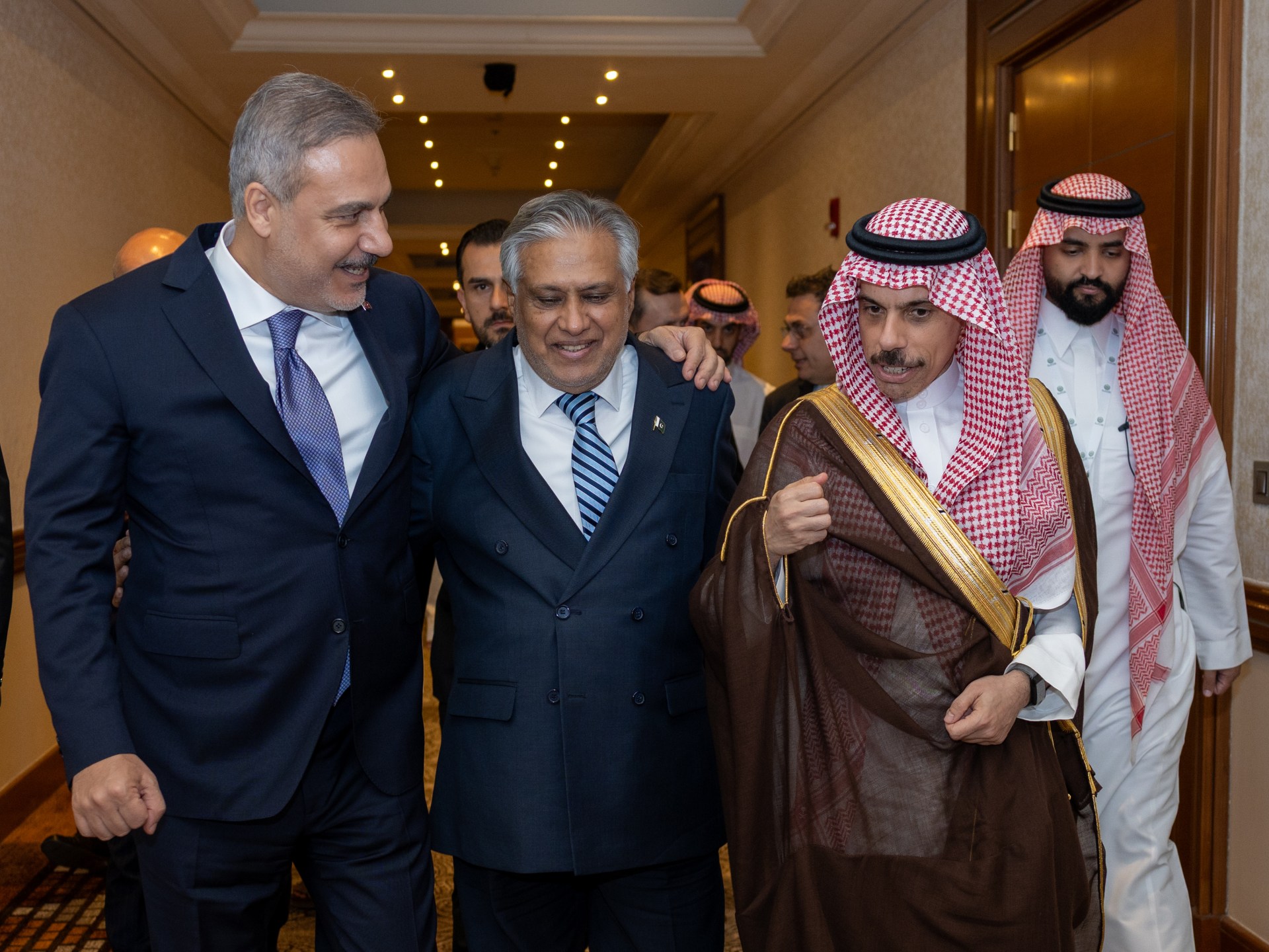 Turkiye, Pakistan agree Saudi Arabia military deployment under Mecca pact | US-Israel war on Iran News