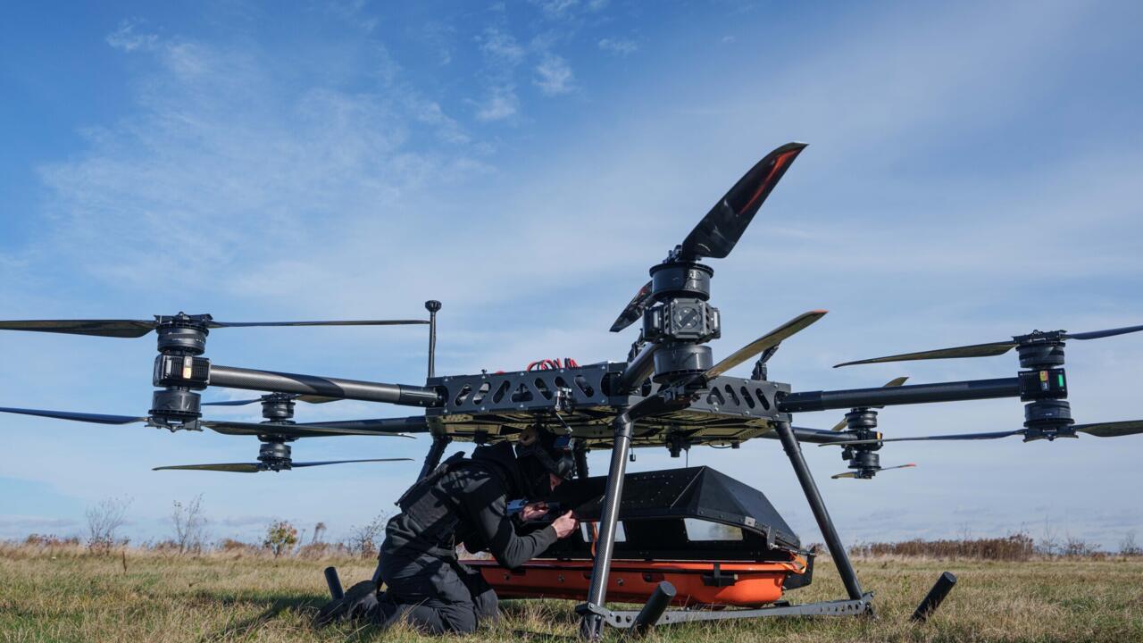 Ukraine deploys drone to airlift wounded soldier in 'world-first' operation
