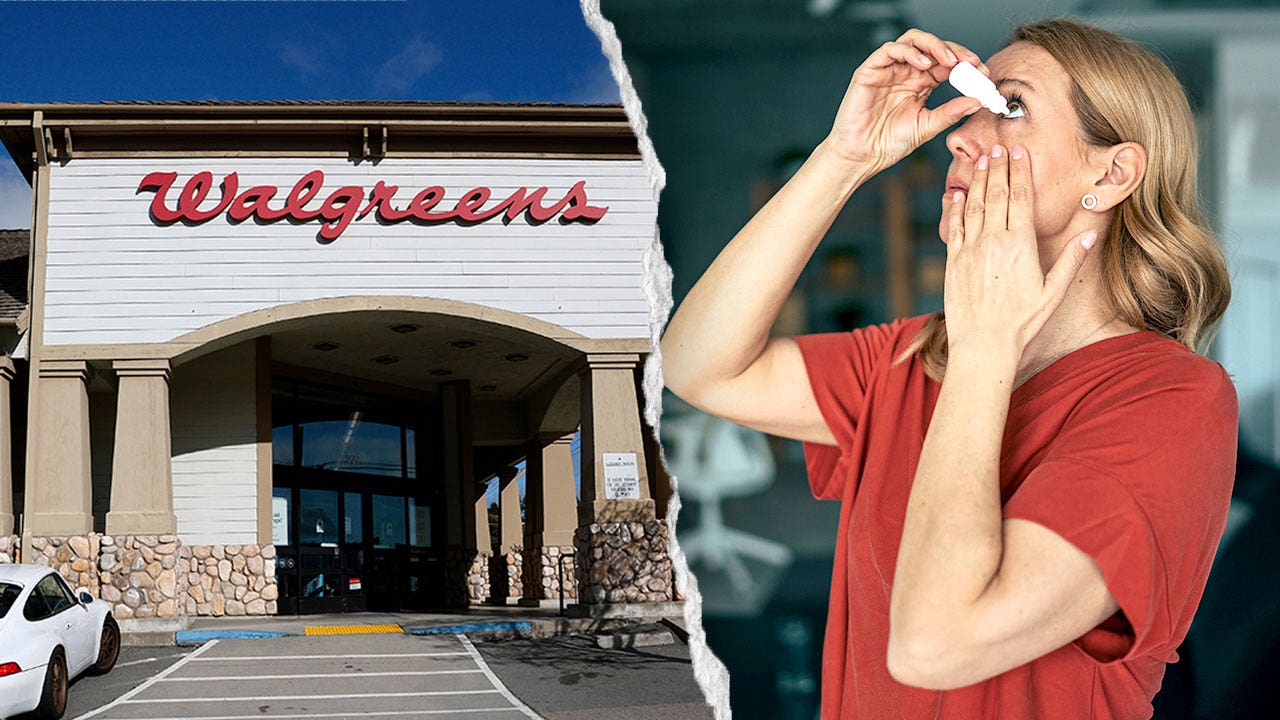 Walgreens eye drops recalled over sterility concerns