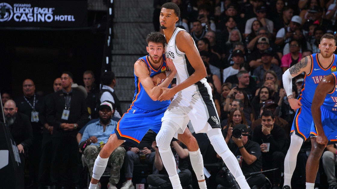 Wemby, Fox Involved in Spurs-Thunder Fight in Video, 4 Technicals and 1 Flagrant Foul Assessed