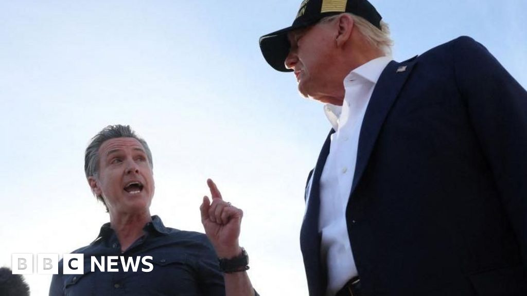 White House defends Trump comment to let Iran 'take out' LA and San Diego - BBC