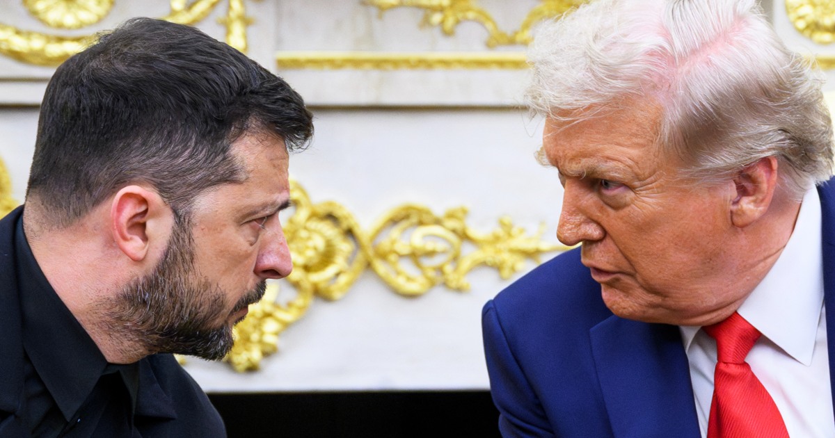 Zelenskyy meets with Trump envoys as U.S. blasts ‘scandalous’ accusations on withdrawn support